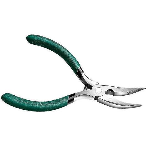 Ergonomisch geformte Fischgrätenpinzette aus Edelstahl, 1 Stück (1/5)