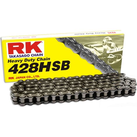 Catena di trasmissione aperta RK 428HSB/112 con fermaglio rinforzato