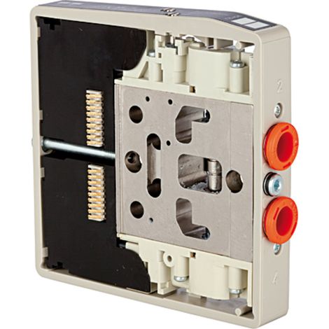 Riegler Ventilscheibe HDM, Anschl.8mm, 5/2-Wege monostabil (1/2)
