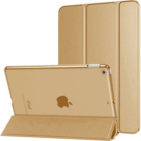 Étui pour iPad Mini 3/2/1 - Coque fine et légère avec dos translucide givré, compatible avec la fonction veille/réveil automatique pour Apple iPad Mini 1 / Mini 2 / Mini 3 (1/5)