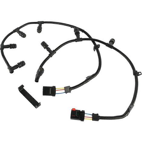 Kit de faisceau de bougies de préchauffage diesel 5C3Z12A690A 4C2Z12A690AB compatible avec Ford 6.0L 2004-2010 (1/5)