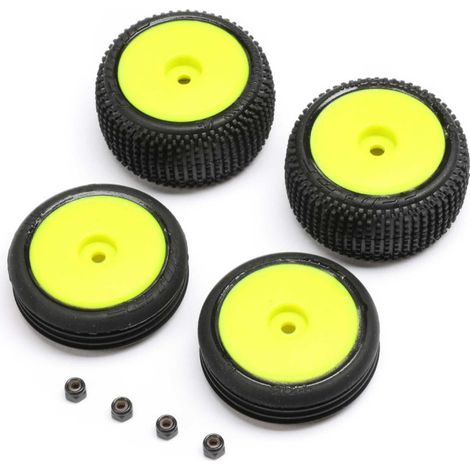 Tires & Wheels Mounted Yellow: Micro-B