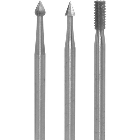 Kit de fresado Donau-elektronik 1701 3 fresas ø2.3mm