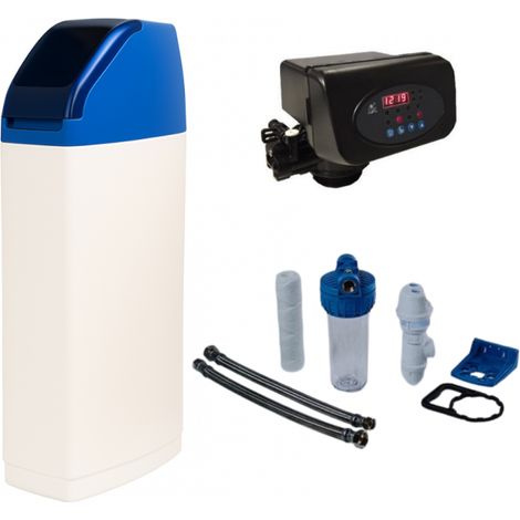 Adoucisseur d'eau Pentair 30L vanne Keramis - complet avec accessoires et mise en service