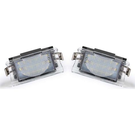 KIT LUCI TARGA A LED COMPATIBILE CON BMW Serie 5 Touring  Tipo E34  Anno 1991-1996, VETRO TRASPARENTE (1/5)