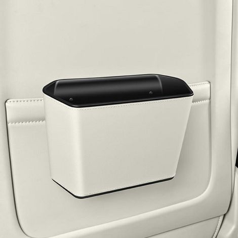 Auto Mülleimer mit Clip, wasserdicht, hängend, Beige (1/5)
