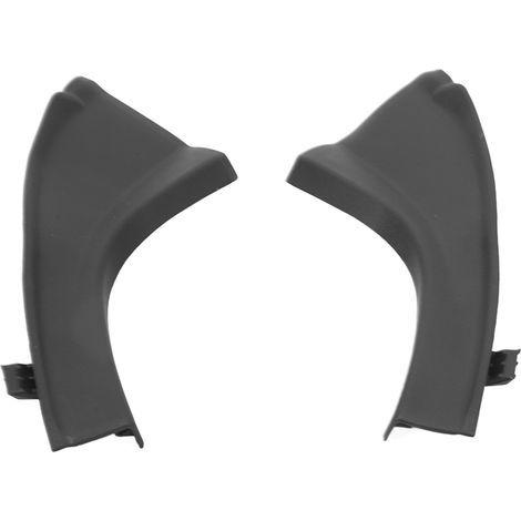 Garniture de couvercle d'extension de capot latéral d'essuie-glace avant 53867 42012 droite gauche noire adaptée pour RAV4 2006 à 2012 (1/5)