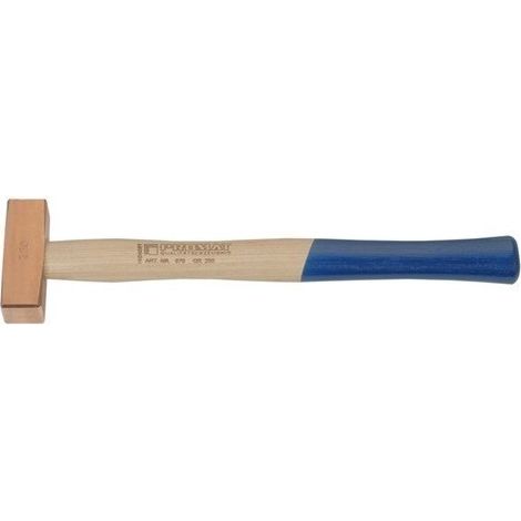 Martillo de cobre peso de cabeza 2000 g nogal promat