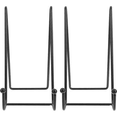 Lot de 2 supports à pince pour photos, supports pour livres photo, supports pour photos, chevalets, supports pour cadres photo (1/5)