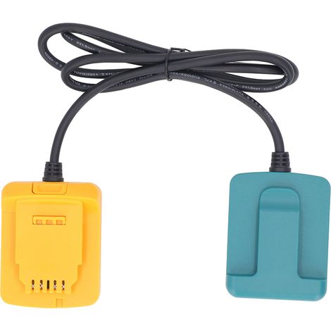Prolunga per batteria BL1830 da 18 V con gancio per elettroutensili DCB201, DCB203, DCB204, DCB206, DCB207 e DCB208. (1/5)