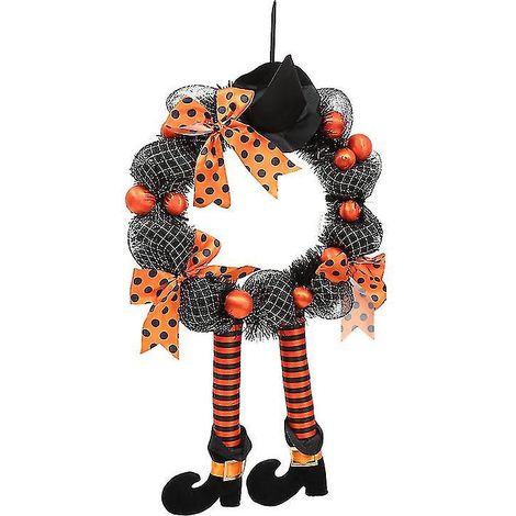 Couronne d'Halloween (1 pièce) pour cadeaux d'Halloween (1/3)