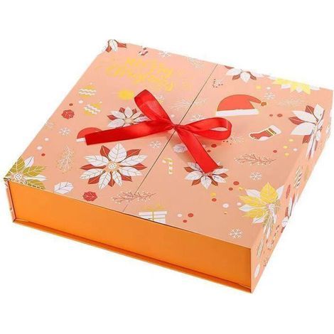 Adventskalender, Countdown, Überraschungsbox, Schneemann, flache Anhänger, Weihnachtsgeschenkidee (gelb) (1/5)