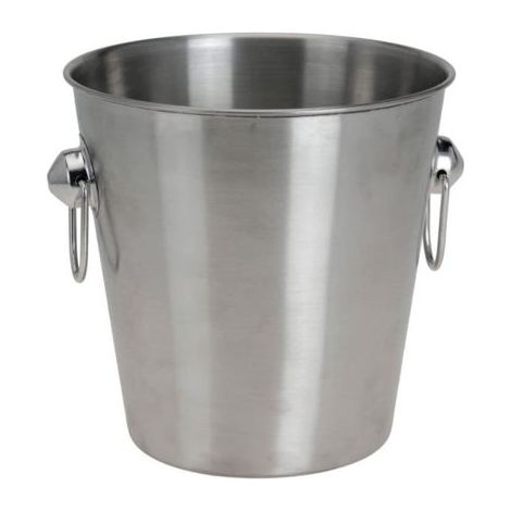 Cubitera de acero inoxidable para botellas ø21x20cm