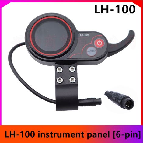 HL-10060V Instrumentenanzeige für Elektrofahrräder, Roller, Gasgriff, Armaturenbrett, Elektromotorräder (1/4)