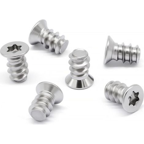 Vis de fixation - M5.49 mm - Lot de 50 - auge à fleurs de prunier - Acier Galvanisé (1/3)