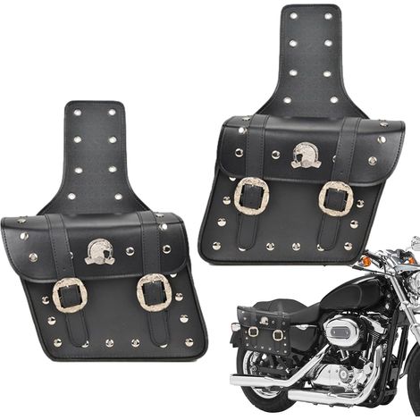 Sacoche de Selle pour Moto, étanche, Poches latérales de Grande capacité, sacoches de Selle Tout-Terrain, pour vêtements de Pluie, Gants, Outils, Portefeuille, téléphone Portable en déplacement (1/5)