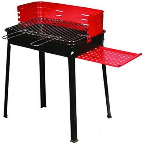Barbecue en acier Flavia cm 50x35x80h Made in Italy
