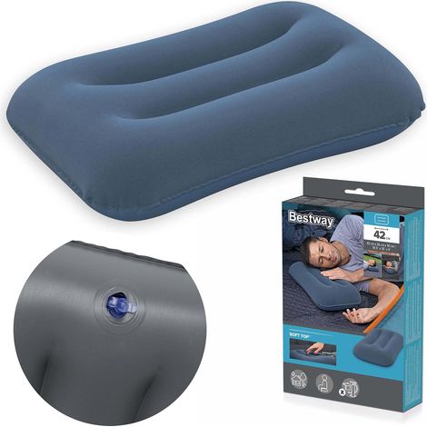 Cuscino gonfiabile in velluto 42 x 26 cm Bestway 67121 (1/5)
