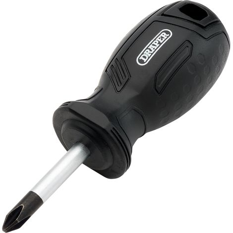 Draper PH2X38MM Philips Screwdriver with Hard Grip Handle – Precision Flat-Head Tool for Electronics and Household Repairs (1/2)