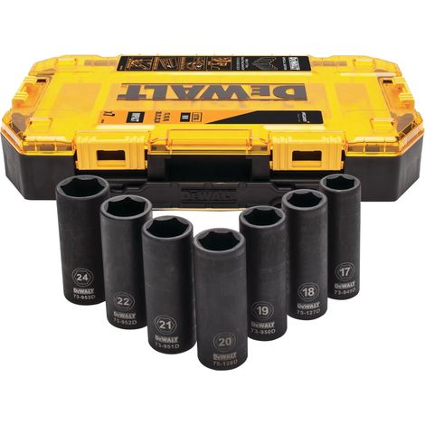 Juego de llaves de vaso Dewalt DT70905-QZ