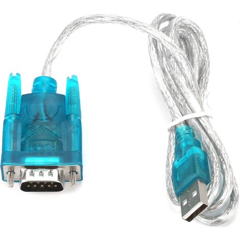 Adaptateur/convertisseur de câble de programmation PLC série USB vers RS232 (1/5)