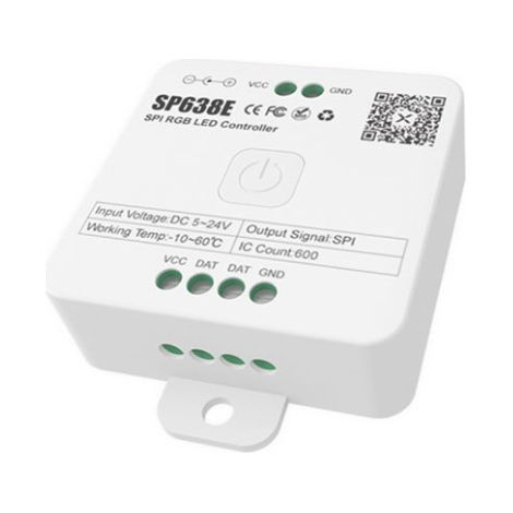 SP638E Three-Channel RGB LED Control, Bluetooth Music Controller
