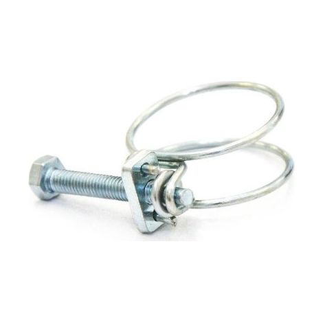 Verzinkte Schlauchschelle 20-24mm für 3/4" Schläuche Schlauchklemme Klemme
