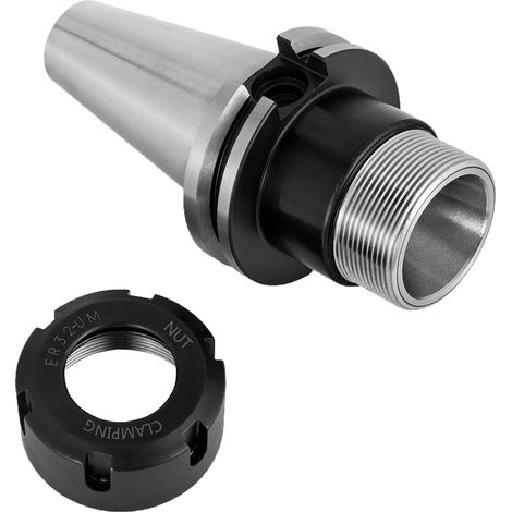 Mophorn 5-teiliges Spannzangenset, CAT40 ER32 Spannzangenfutter für CNC-Fräs- und Graviermaschinen (CAT40 ER32)