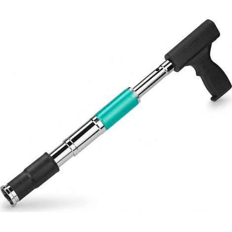 Large silent steel caulking gun with kit