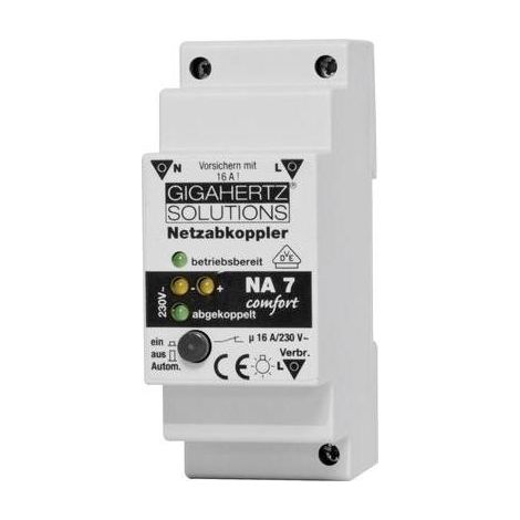 Gigahertz-solutions NA7 Comfort Interruptor blanco 2300 W