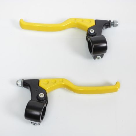 Paire de cocotte avec levier de frein jaune deux roues pour (1/2)
