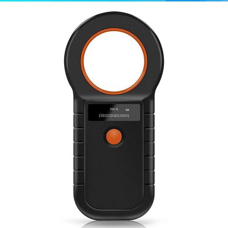 Geeignet für Tieranhänger-Lesegeräte, USB 134,2K Dualfrequenz-Haustierchip-Lesegerät, schwarz.