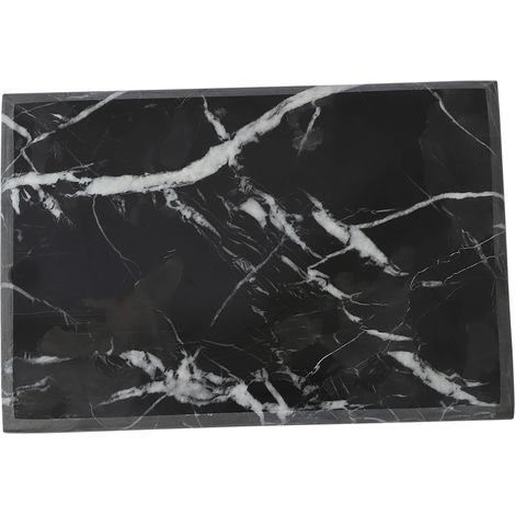 Interiors by Premier Black & Gold Marble Chopping Board, High-Quality Cutting bBoard, Stain-Resistant Gold Marble Board