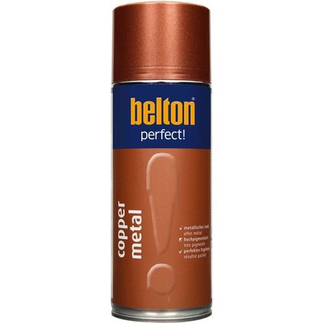 Bombe de peinture - Cuivre métallisé - Tous supports - Belton Perfect - 400ml