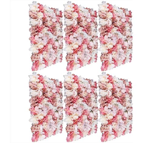 Mur de fleurs artificielles mur de roses fleurs artificielles mur de décoration pour les vitrines de mariage