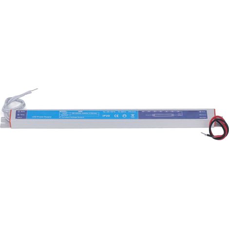 Bloc d'alimentation LED 24V 30W 1.25A, transformateur pour bande lumineuse, entrée 180-250VAC, protection IP20