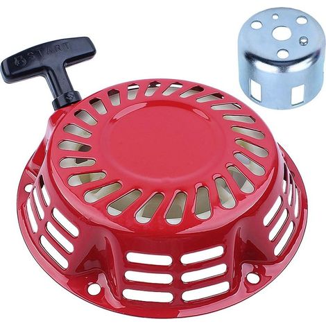Recoil starter for Honda GX160, GX140 and GX200 engines (5.5 hp and 6.5 hp), recoil starter + starter cap, spare parts, recoil starter (1/5)