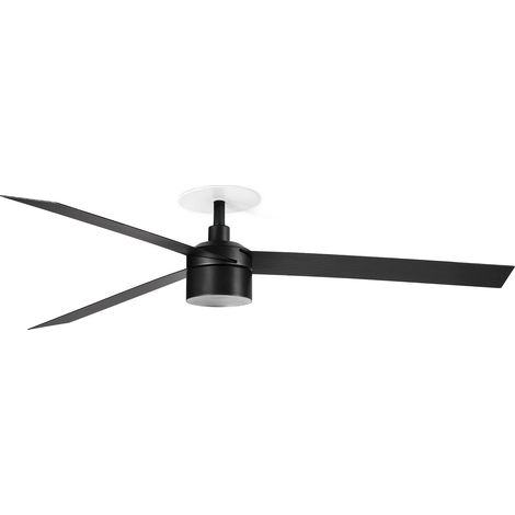 CRUISER RECESSED TEK L Ventilador negro 3000K (1/2)