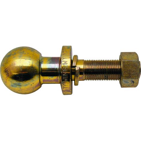 Perno a sfera per gancio di traino, diametro 22 mm, filettatura 7/8 UNF, lunghezza 70 mm 00008 (1/2)