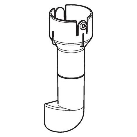 Embout d'aspiration pour siphon hybride Geberit 116065