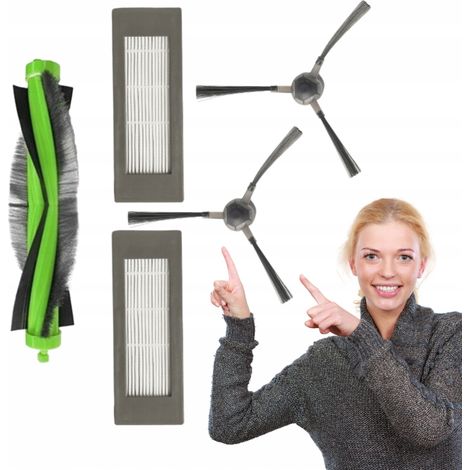 Set di filtri e spazzole di ricambio per l'aspirapolvere iRobot Roomba Combo. (1/5)