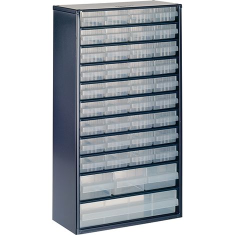 Raaco 137430 1240-123 Metal Cabinet 40 Drawer RAA137430 Organiser Tool Storage