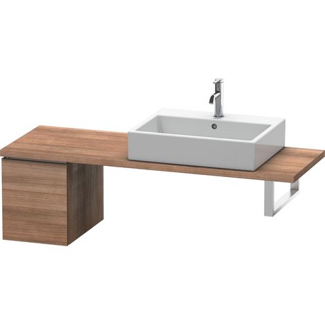Duravit L-Cube Base para consola, ancho 320mm, profundidad 477mm, 1 cajón, color: Cerezo del Tesino - LC582007373 (1/4)