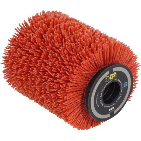 Fartools Spazzola in filo di nylon rivestito con grigio abrasivo