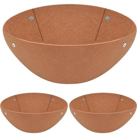 Pflanzerkorb Liner hängende Blumenkörbe Brauner hängende