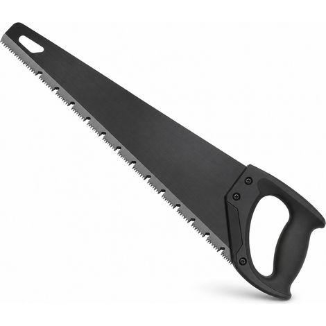Scie à main multifonction U pour bois jardinage noir 54 cm (1/5)