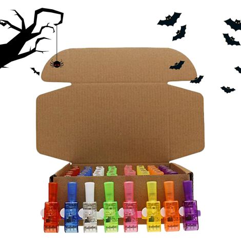 Lumières de doigt pour enfants, lampes poche d'Halloween lampe (1/5)