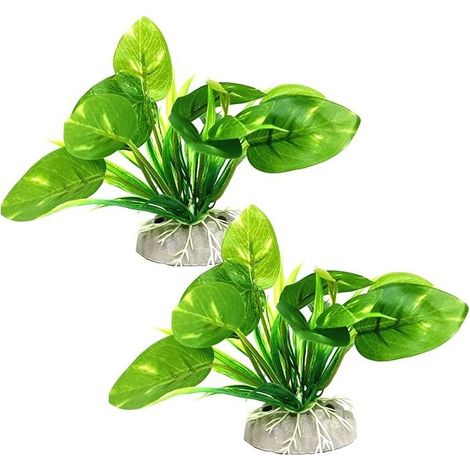 Aquarium Plant, Fish Tank Decorations, Aquarium Decor, Terrarium Plant, Artificial Pond Decoration, Outdoor Home Office (1/5)