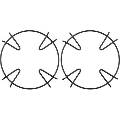 2PCS Support de Wok en Fonte Universel pour Cuisinière à Gaz, Étagère de Cuisine (1/5)