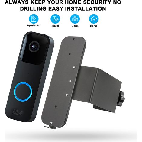 Nouveau support de sonnette Blink, résistant aux chocs, antivol, fixation par clip de porte, support métallique-AquaForge (1/4)